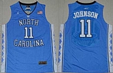 North Carolina #11 Brice Johnson Blue Basketball Stitched NCAA Jersey,baseball caps,new era cap wholesale,wholesale hats